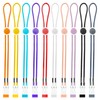 AWAVM10 Adjustable Colorful Buckle Elastic Mask Lanyards, Double Hook Anti