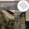 ZDNT 8 Pcs Aquarium Dividers,Fish Tank Divider,Aquarium Grid Plastic,for Keep