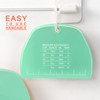 Teenitor 2 Pieces Dough Scraper, Plastic Dough Cutter, Bread Scraper