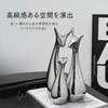 Animal Family Scandinavian Interior Ceramic Object (3, Silver)
