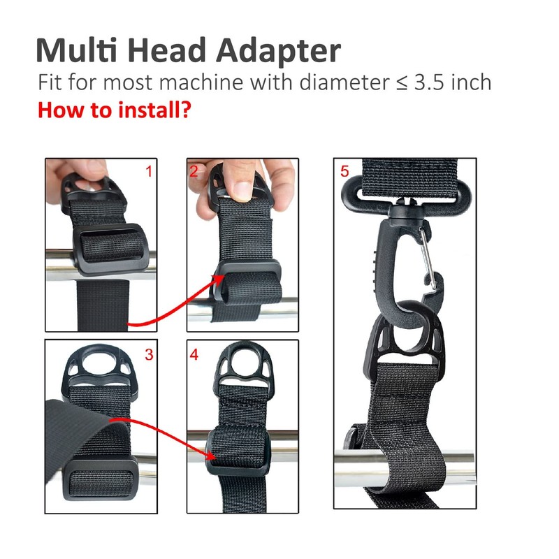 AKUATUZ Trimmer Shoulder Strap Universal for Weed Eater Brush Cutter