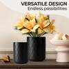 MIAMIO – Kitchen Utensil Holder Ceramic/Kitchen Organizer Set, Farmhouse Decor
