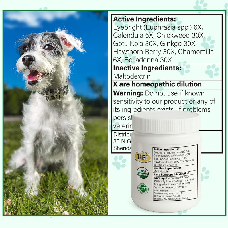 Cherry Eye Treatment for Dogs, Terra-CIN for Conjunctivitis, Reduces Redness