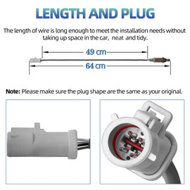 AUTOSTARSHIP 11171843 15717 Oxygen Sensor Compatible for Ford F150 E150 E250 Explorer Mercury Lincoln Mazda Upstream and Downstream (4 PCS)
