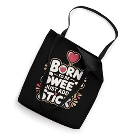 Candy Apples: Born To Be Sweet Just Add A Stick Tote Bag