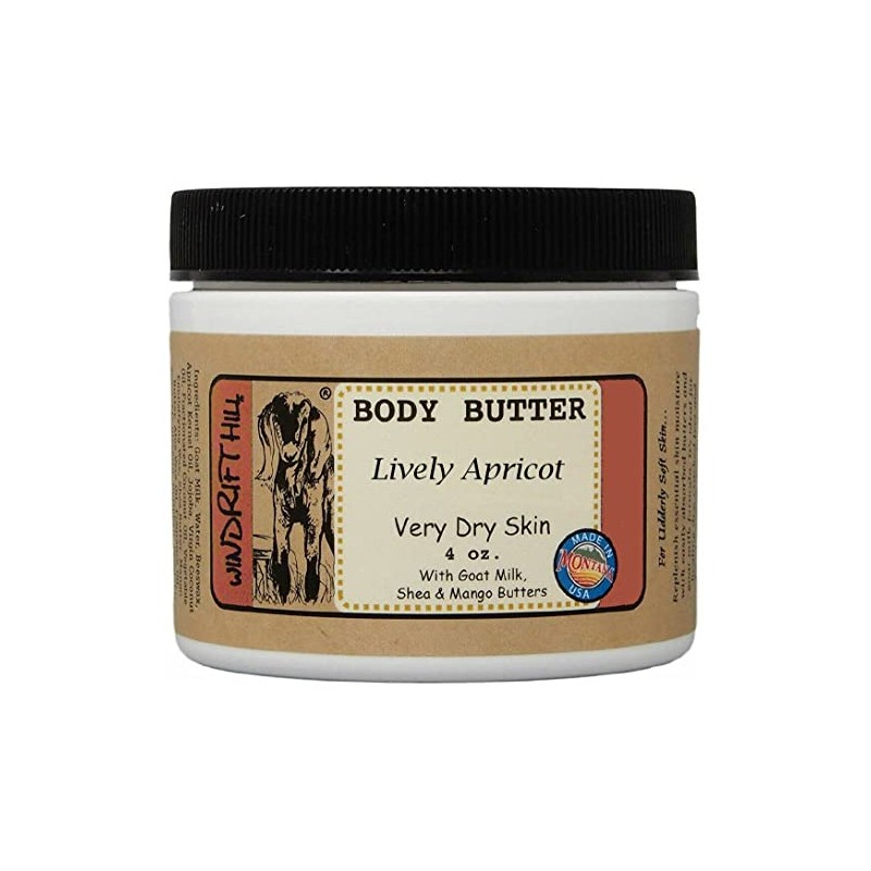 Windrift Hill 4oz Body Butter Moisturizing Lotion For Very Dry
