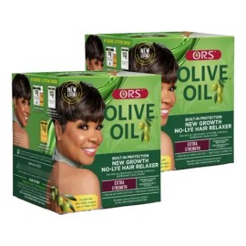 Relajante Capilar Ors Olive Oil Con Protección Integrada, Ex
