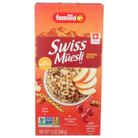 Familia Swiss Muesli Cereal, Original Recipe, 12-Ounce Box (Pack of 6)
