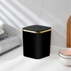 Small Table Bin with Lid, 2 L, Mini Table Waste