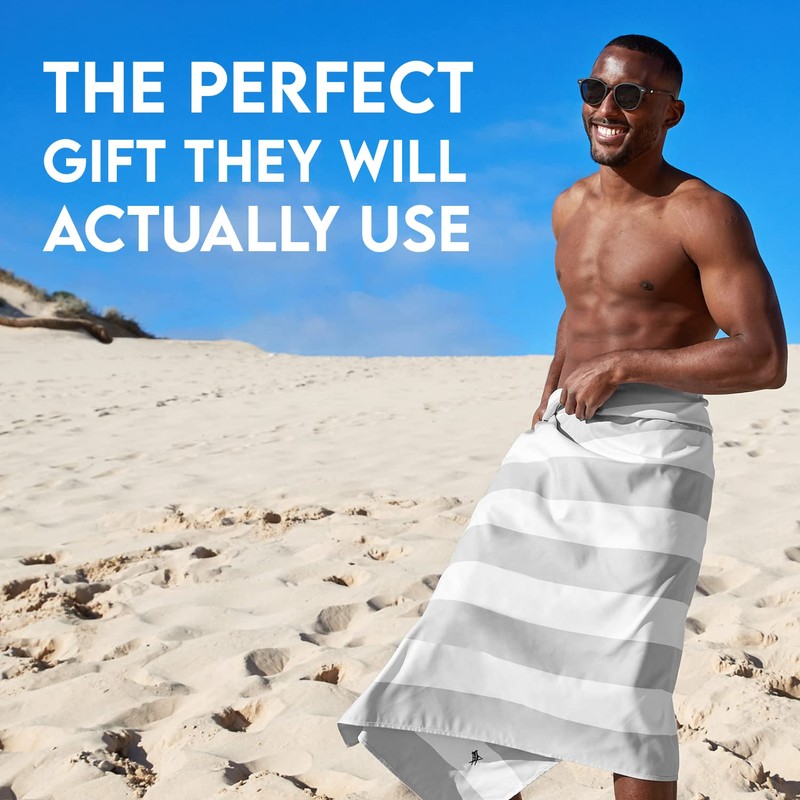 Dock & Bay Beach Towel - Quick Dry, Sand Free