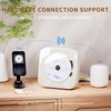 Portable CD Player with Transparent Lid, Speakers, Bluetooth, USB Port