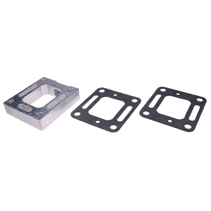 DVPARTS Oxygen Sensor Plate with Gaskets Compatible with Mercruiser Out