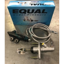 Exedy Master & Slave Cylinder Stainless Clutch Line Kit For 1997 Honda Civic EK