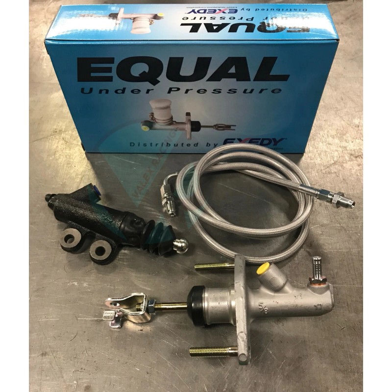 Exedy Master & Slave Cylinder Stainless Clutch Line Kit For