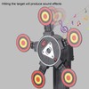 Electric Target Toy Auto Reset Rotatable Target Toy with Electronic
