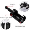 Bestgle 8pcs 1/4" Shank Wood Plug Cutters, Include 4pcs Straight