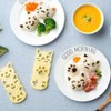 VANVENE Small Rice Ball Mold Sets Lovely Cat Pattern DIY