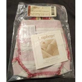 Longaberger 2006 Nature's Garland Holiday Stripe Basket Liner 23363166 New!!!!!!