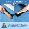 LAKINGO Pool Table Brush Set for Felt, Billiard Table Cleaning