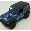 Kinsmart Pull Back Jeep Wrangler Camo 2018 - One Colour