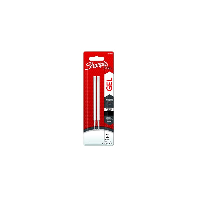 Sharpie Gel Pen Refill S-Gel 0.7 mm Pack of 2