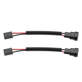 ECSiNG 2PCS 9005 9006 to H7 LED Headlight Retrofit Wiring Harness Connector Socket Adapter 12V-24V LED/HID Headlight Lamp Holder Conversion Cable 12cm