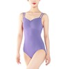 s.lemon Women's Backless Camisole Spaghetti Jerseys for Dance Ballet Gymnastics,