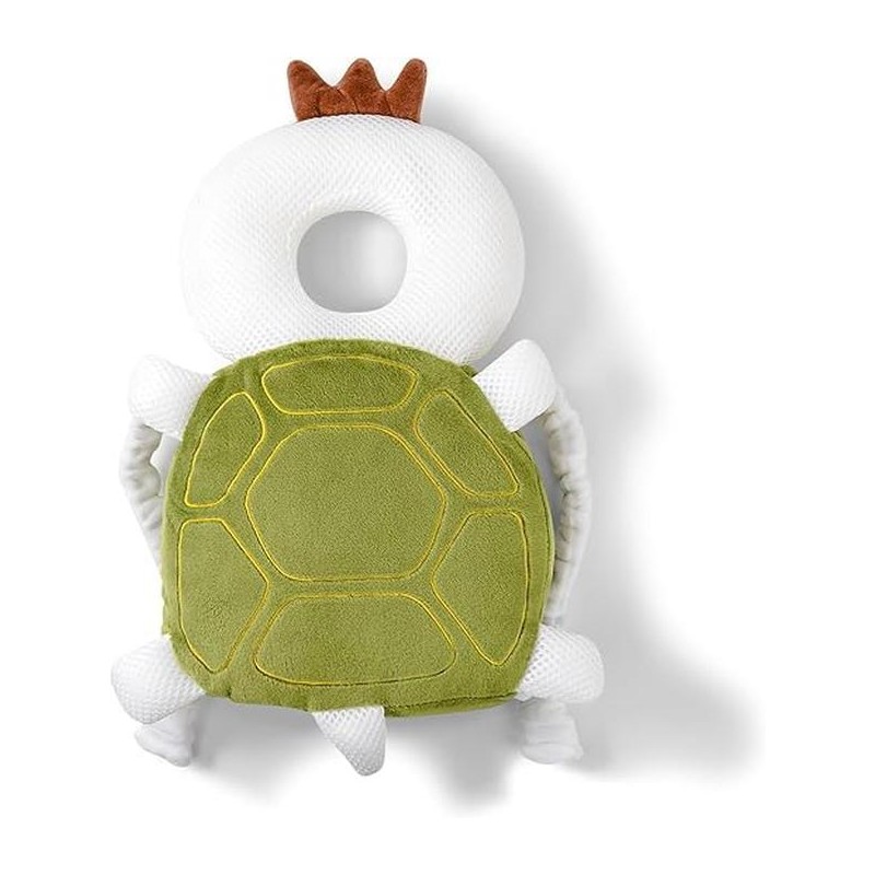Green Turtle Plush, Head Protection Cushion Backpack Wear Walker Head