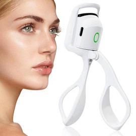 Heated Eyelash Curlers,Electric Eyelash Curlers,Rechargeable 2 Heating Modes Quick Natural Curling Eye Lashes for Long Lasting