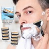 Pack of 24 replacement blades for men's wet razors, fusion