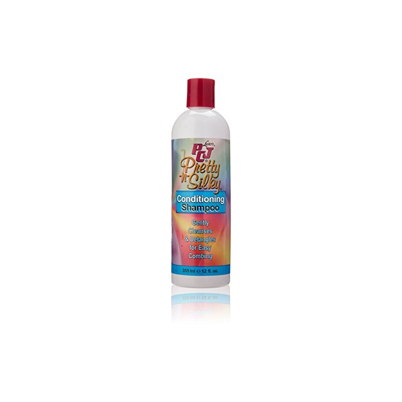 Luster's PCJ Pretty N Silky Conditioning Shampoo, 12 Ounce