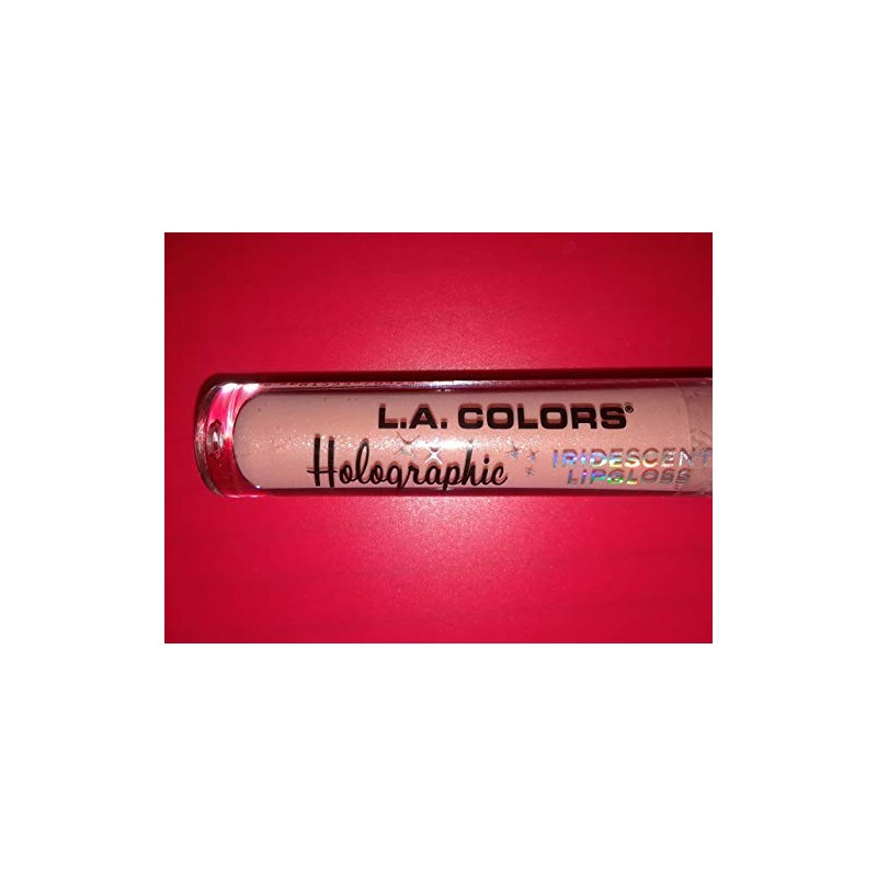 L.A. COLORS Holographic Iridescent Lipgloss, Heavenly CLG425