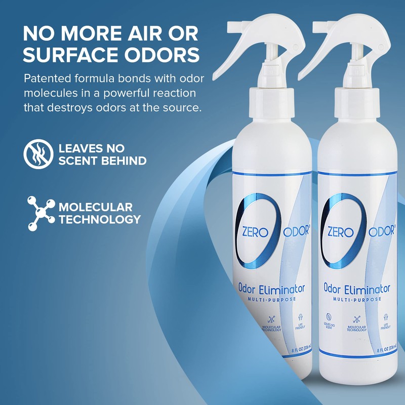 Zero Odor - Multi-Purpose Strong Odor Eliminator for Home, Office,
