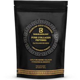 BARAKAHOLOGY® - Pure Collagen Peptides-Premium Collagen Supplement for Hair,Skin & Nails-Hydrolyzed Collagen Protein Powder-Collagen Powder for Women & Men-Halal Certified