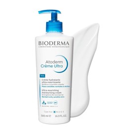 Bioderma Atoderm Ultra Cream Duo Pack, Hydrating Body Moisturizer for Normal to Dry Sensitive Skin 2x16.9 Fl Oz