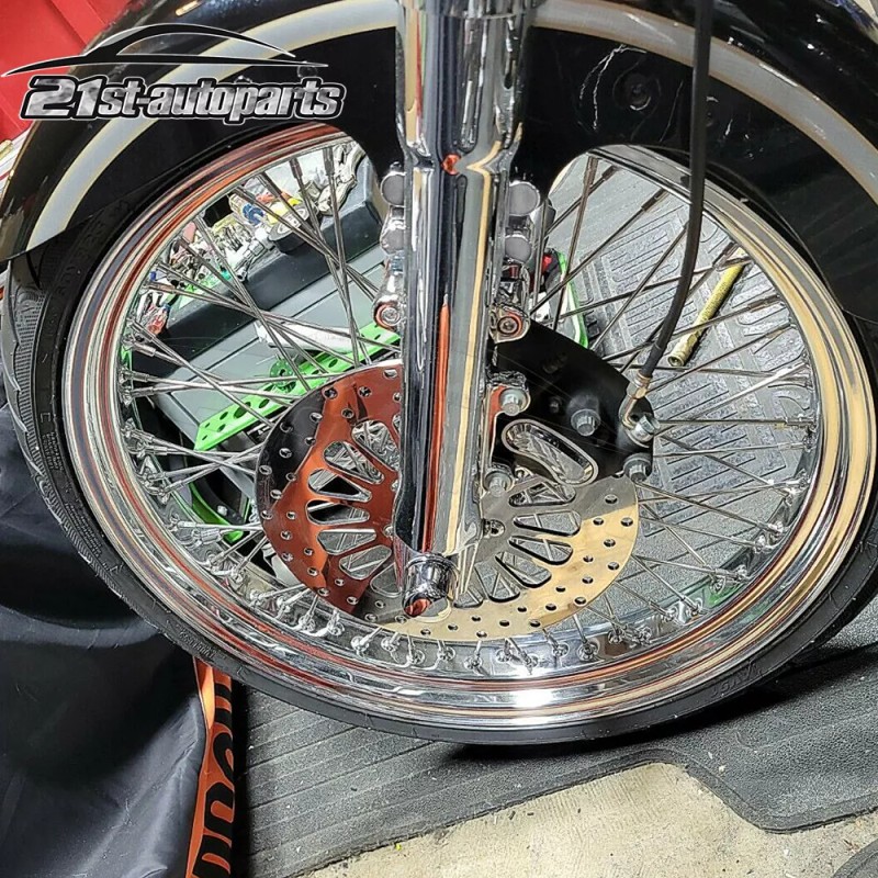 21ST For Harley Softail 21" Wheel Chrome CNC Fender to