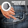 3 Portable Hard Shell Headphone Cases in Grey Over the