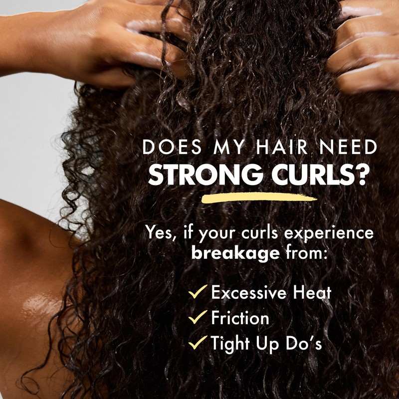 Umberto Giannini Strong Curls Rosemary Oil Strengthening Conditioner for Curly,