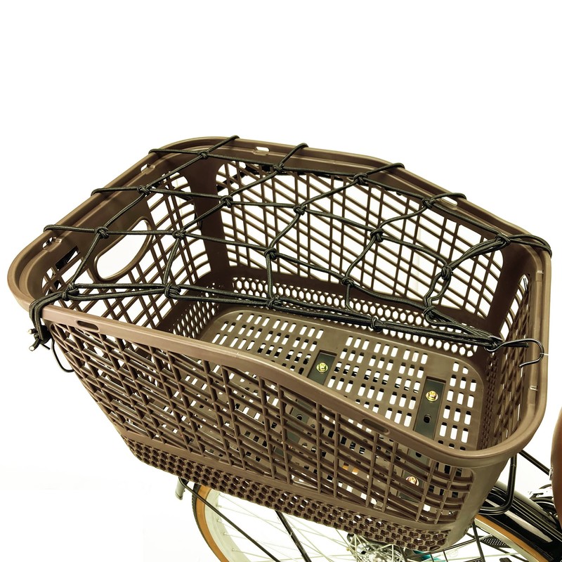 Bicycle Basket Cover Rear Basket Net Black 33841