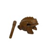 Percussion Instruments Wooden Frog 3 Piece Set - 4 Inch,