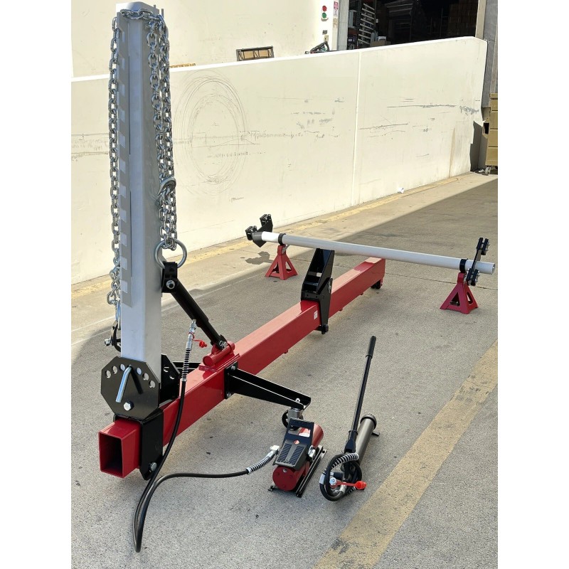 Unbranded 10 Ton Hydraulic Cylinder Dozer Beam & Post Ram