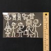 Auto Decals Set Of Family Car Stickers-Fathe