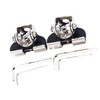 2Pcs LED Light Bar Mounting Bracket A Pillar Hood LED