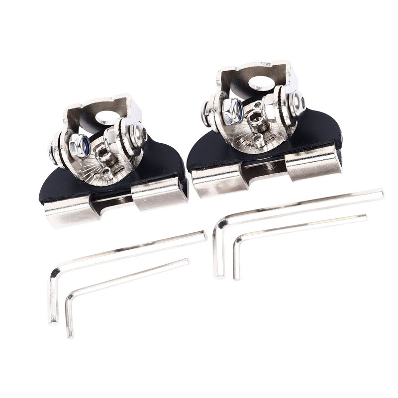 2Pcs LED Light Bar Mounting Bracket A Pillar Hood LED