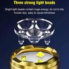 German Three-eyed Monster Mini Flashlight Thumb Flashlight, Mini Flash Super