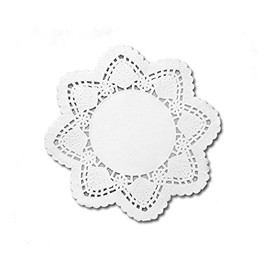 Doily Round Lace Paper (100 Sheets) No. 5/63-1259-54