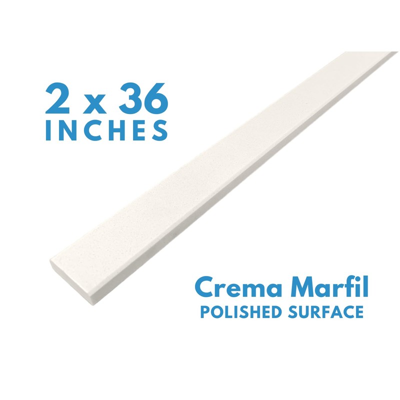 Threshold.Shop 2 x 36 inches | Double Beveled Engineered Marble