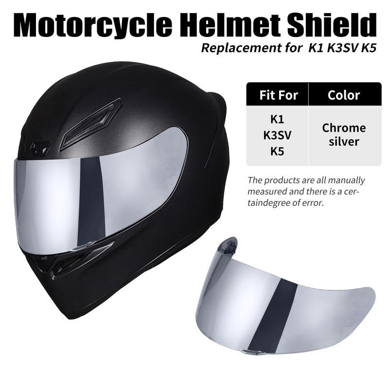 MXJ Gear Helmet Visor for K1 K3SV K5, Motorcycle Helmet
