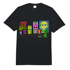 JJ and Mikey with Sprunky | Simon Pinki Durple Comfort Colors Adult Heavyweight T-Shirt