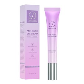 Doracome Professional Eye Cream, Anti-Aging Treatment With Hyaluronic Acid and Retinol, Unscented, 0.67 Fl Oz, for Dark Circles, Wrinkles, Fine Lines-zz02